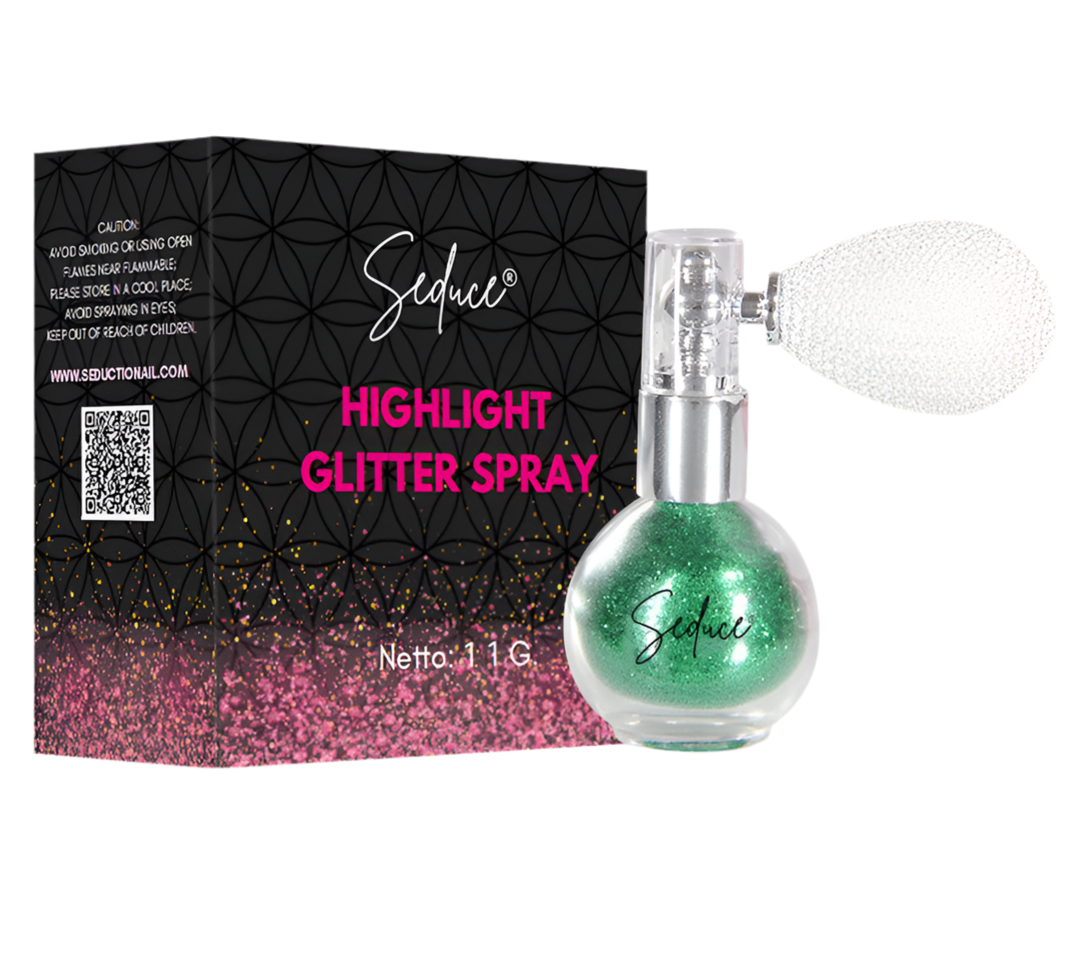 Glitter Highlight Spray - Green