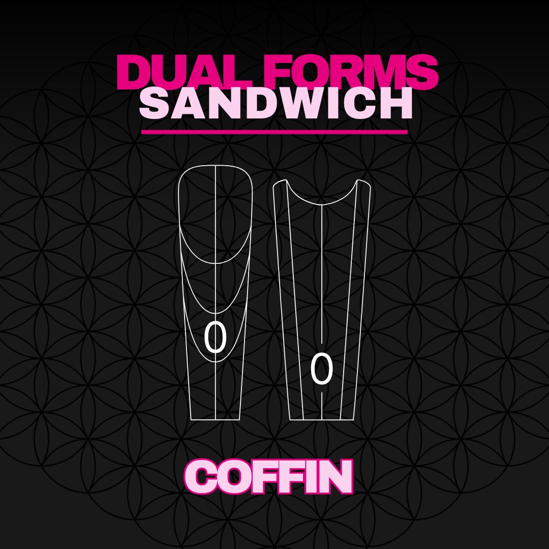 Seduce® Sandwich Dual Forms | Coffin | in Tipbox | 240st