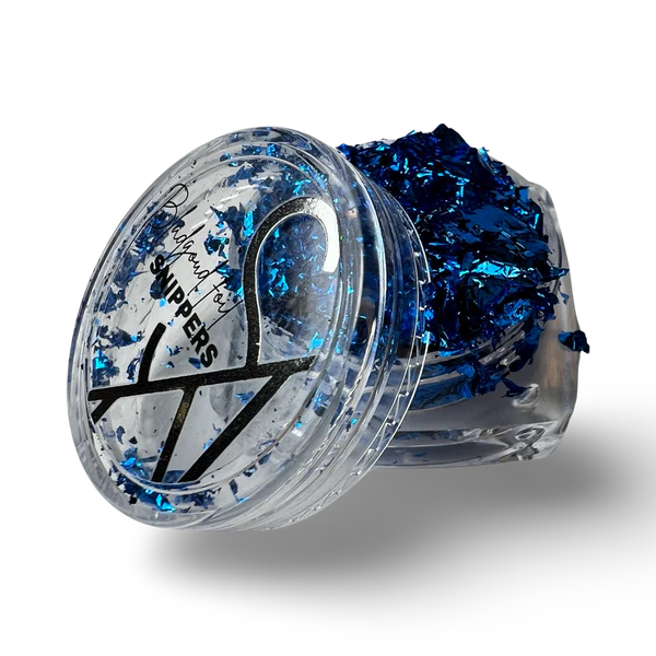 Bladgoud Folie Snipper - Blauw