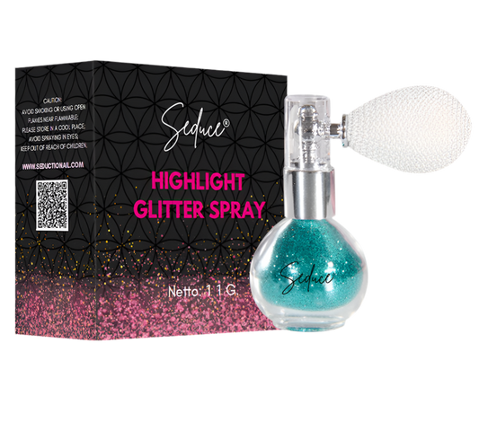 Glitter Highlight Spray - Turquoise