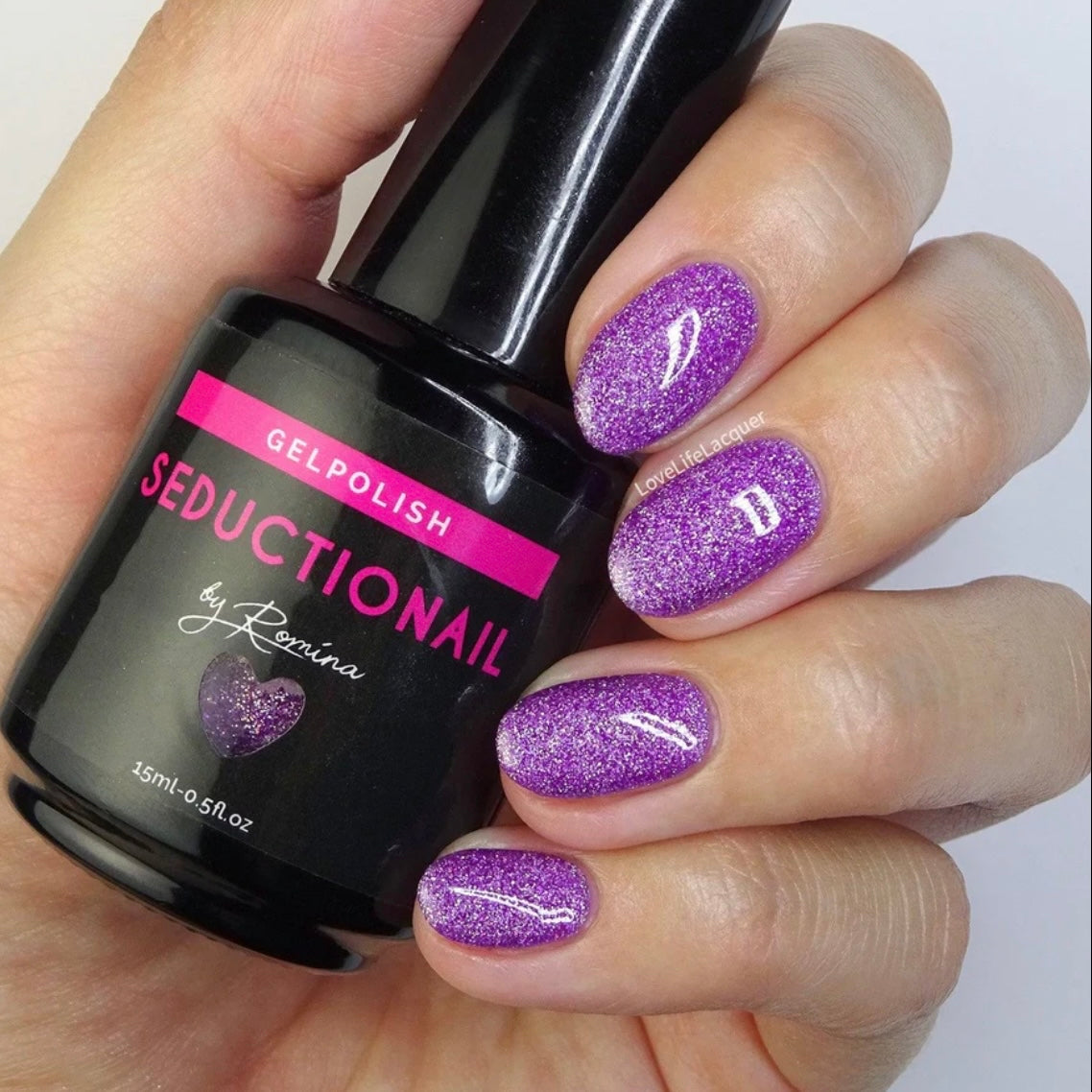 SN009 Purple Holo | HEMA free