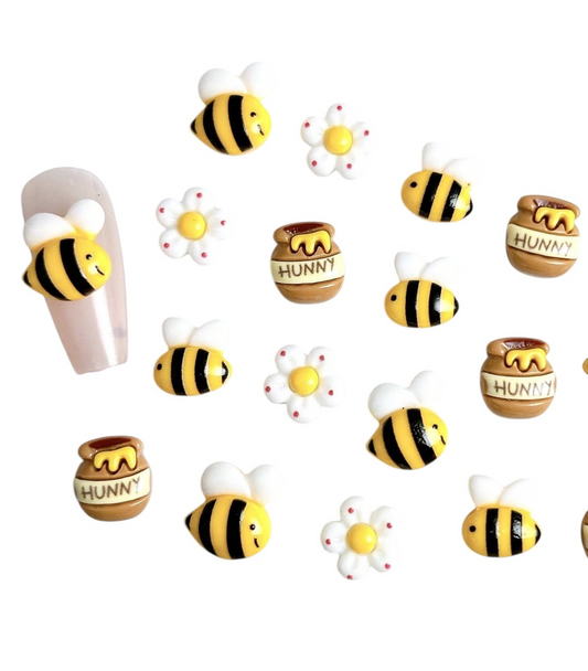 LACCA® Charms | Honey and Bees 10st.