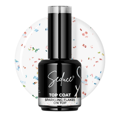 SN Sparkling flakes on top coat | HEMA Free