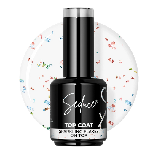 SN Sparkling flakes on top coat | HEMA Free