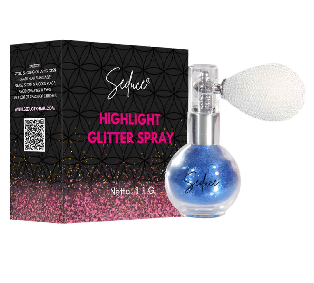 Glitter Highlight Spray - Dark Blue