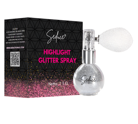 Glitter Highlight Spray - Zilver