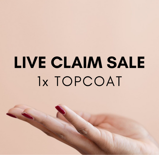 1x TOPCOAT / FOLIE GEL
