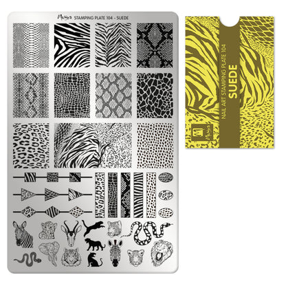 Moyra Stamping Plate 104 Suede