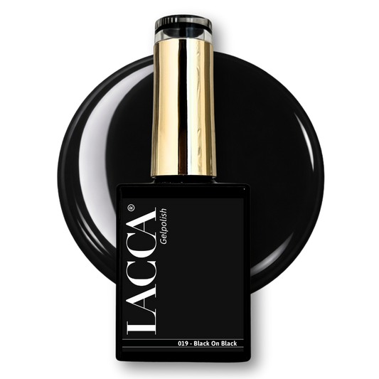 LACCA® Gelpolish 019 - Black On Black