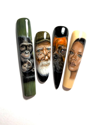 Cursus Portret nail-art | Door Sanne