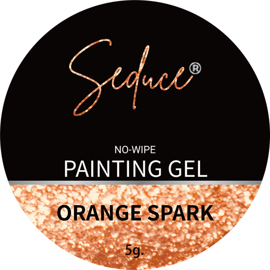 Seduce® Painting gel ORANGE SPARK HEMA TPO VRIJ