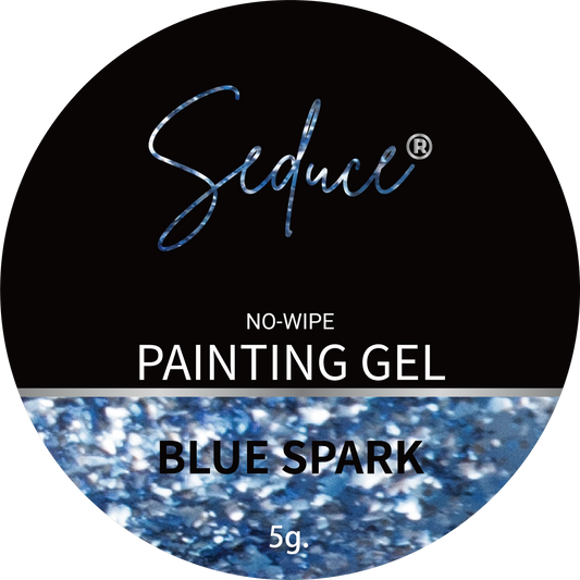 Seduce® Painting gel BLUE SPARK HEMA TPO VRIJ