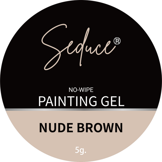 Seduce® Painting gel NUDE BROWN HEMA TPO VRIJ