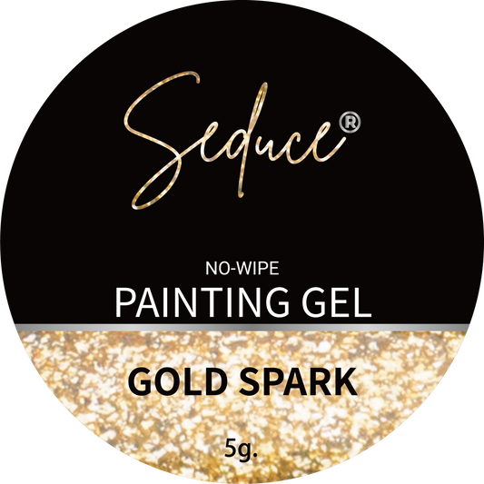 Seduce® Painting gel GOLD SPARK HEMA TPO VRIJ