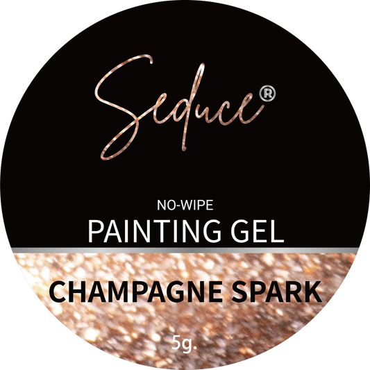 Seduce® Painting gel CHAMPAGNE SPARK HEMA TPO VRIJ