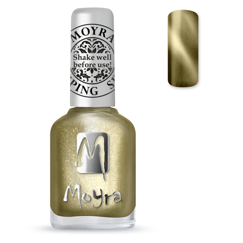 Moyra Stamping Nail Polish Cateye Gold