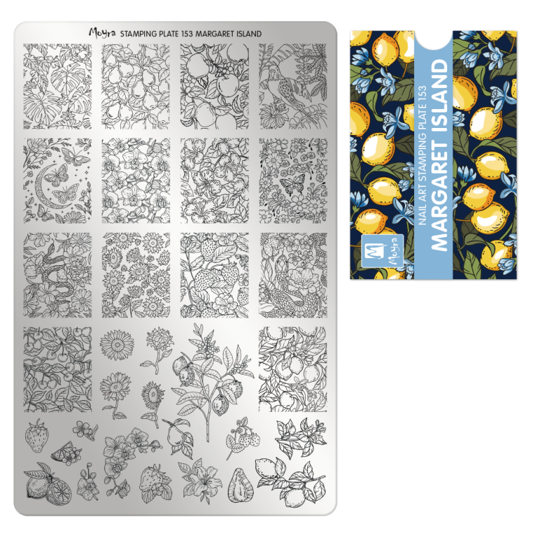 Moyra Stamping Plate 153 Margaret-Island