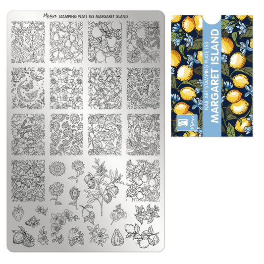 Moyra Stamping Plate 153 Margaret-Island