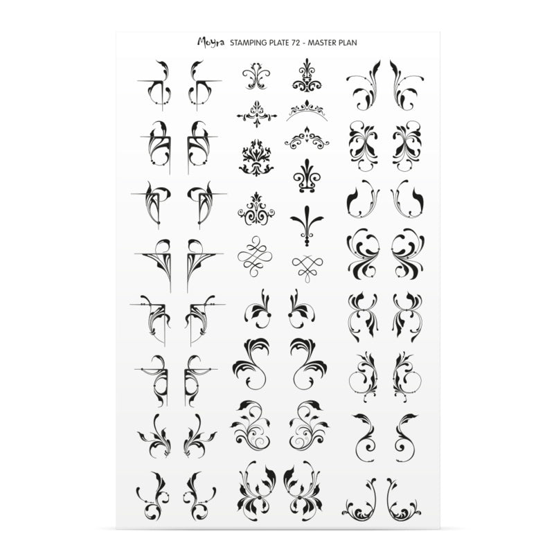 Moyra Stamping Plate 72 Master Plan