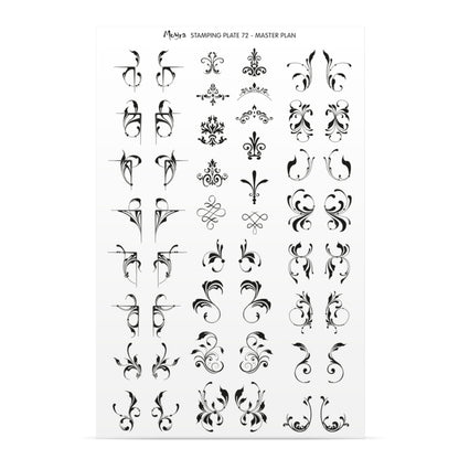 Moyra Stamping Plate 72 Master Plan