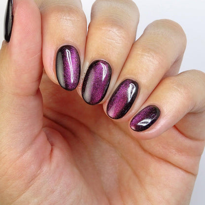 SN136 8D Pink Galaxy Cat Eye - Seductionail