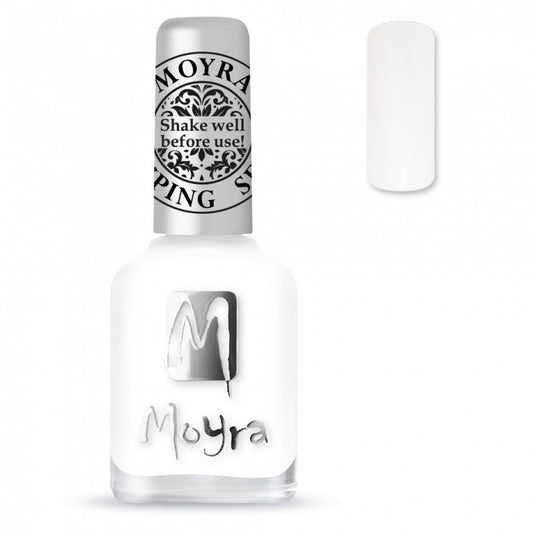Moyra Stamping Nail Polish White