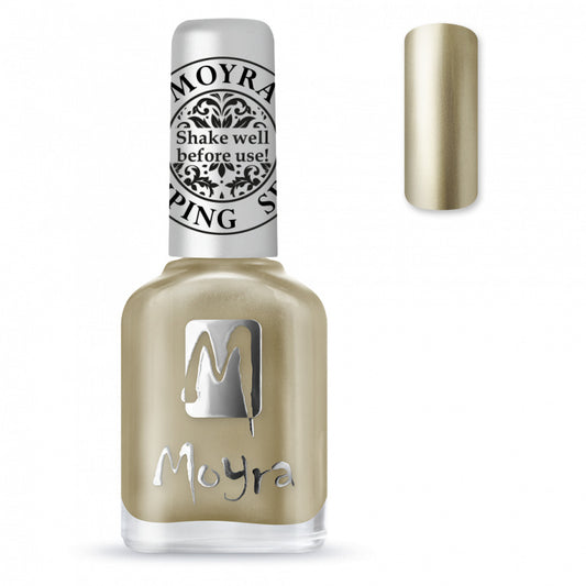 Moyra Stamping Nail Polish Chrome Gold