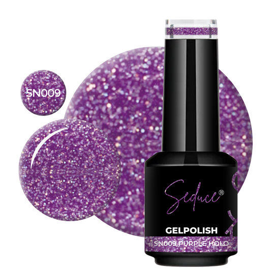 SN009 Purple Holo | HEMA free