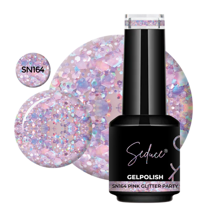 SN164 Pink Glitter Party | HEMA free